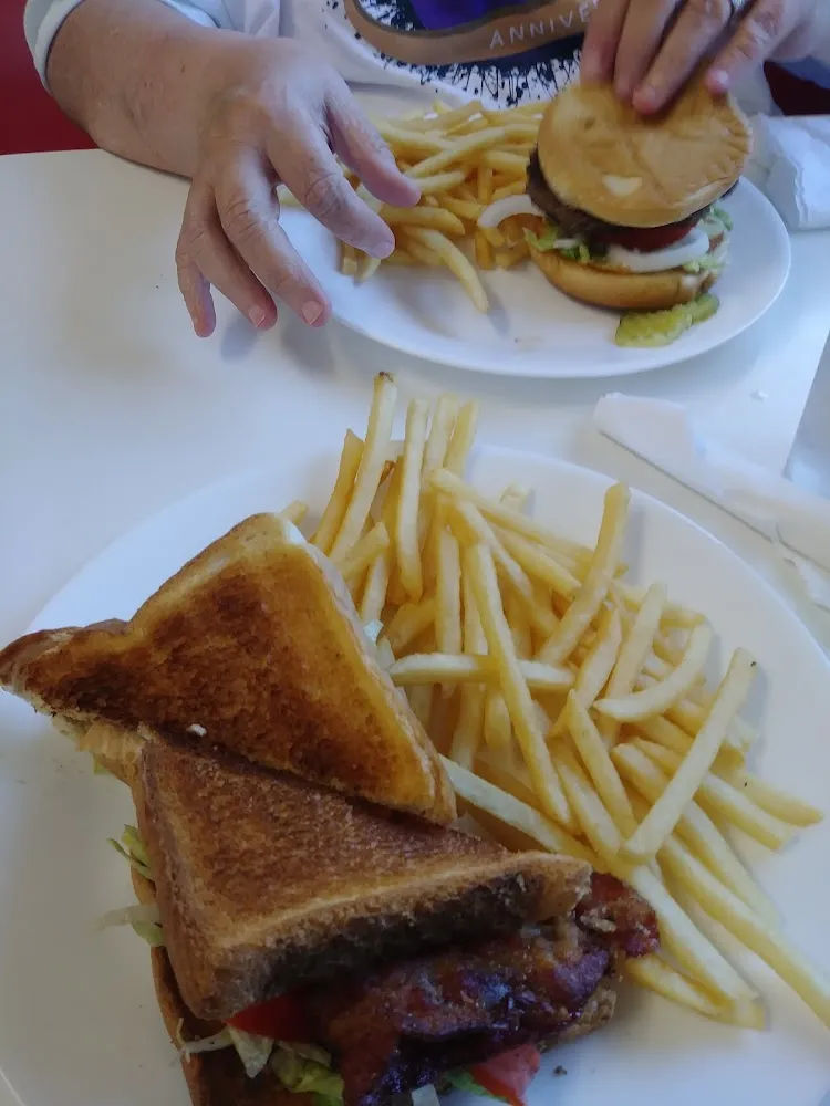 B L T and French Fries