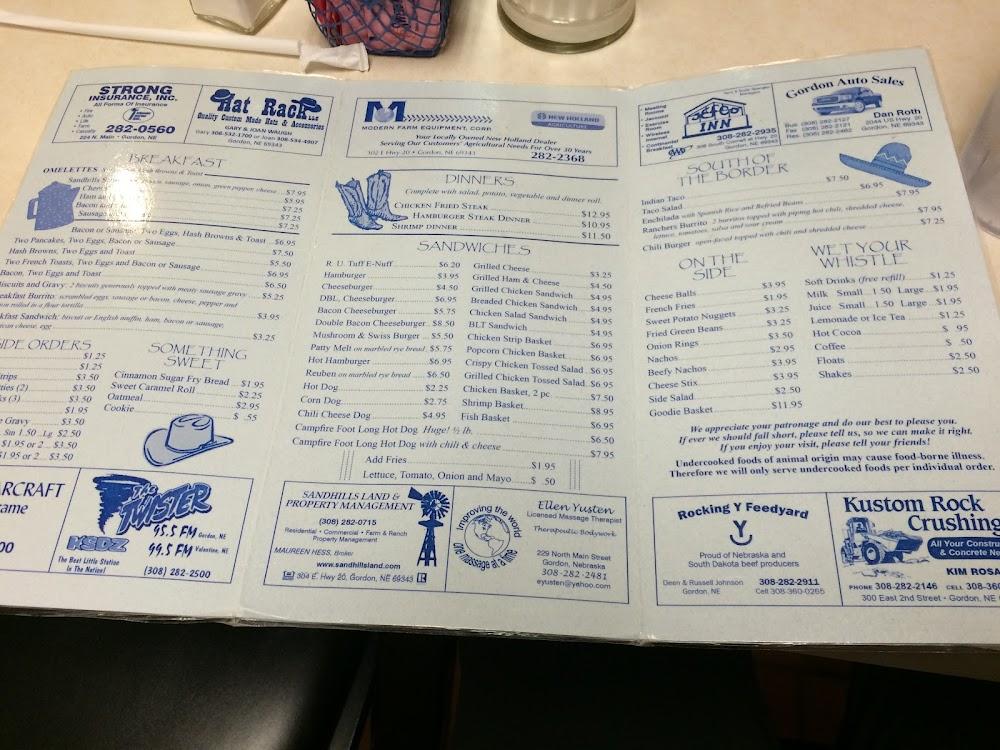 Antelope Creek Cafe Menu image 2